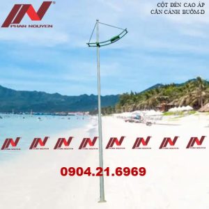 Cột đèn cao áp cánh buồm đơn