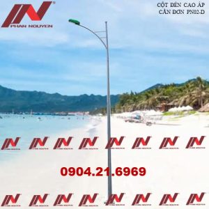 Cột đèn cao áp cần đơn PN02-D