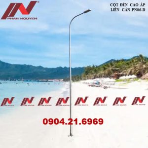 Cột đèn cao áp cần đơn PN06