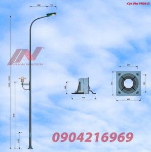 Cột đèn cao áp tại Lạng Sơn