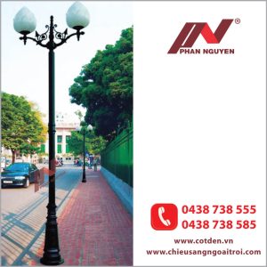 Phan Nguyễn Cung cấp Cột đèn sân vườn tại Tp.HCM chất lượng, giá tốt