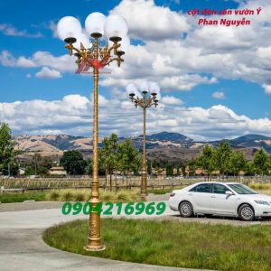 Cột đèn sân vườn tại Bình Dương