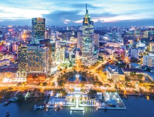 Đèn led cao áp ánh sáng vàng