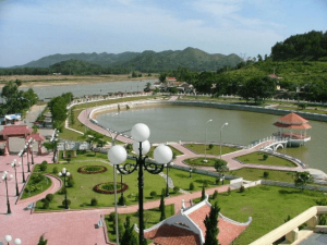 Cột đèn sân vườn tại Hà Tĩnh