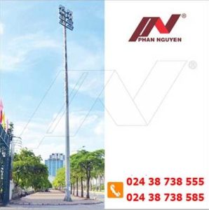 Cột đèn pha cao áp chiếu sáng công cộng