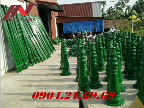 Cột đèn Phan Nguyễn đa dạng kiểu dáng 