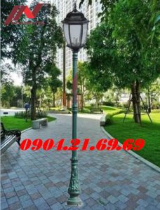 Cột đèn sân vườn Bamboo lắp 1 bóng