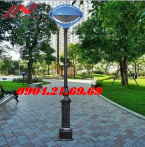 Cột đèn sân vườn DC05B lắp bóng đèn cao áp